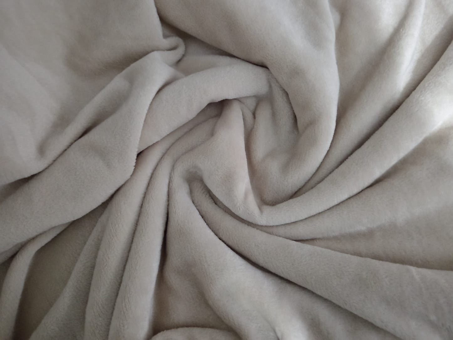 Cobija Termica Sherpa Cama Doble Beige