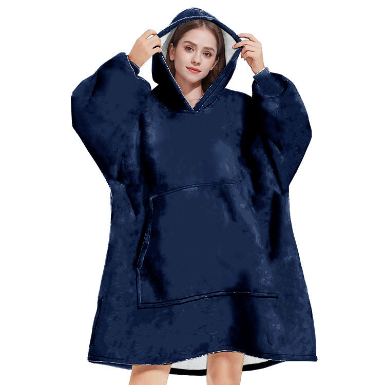 Buzo Termico Sherpa Azul Oscuro Unisex