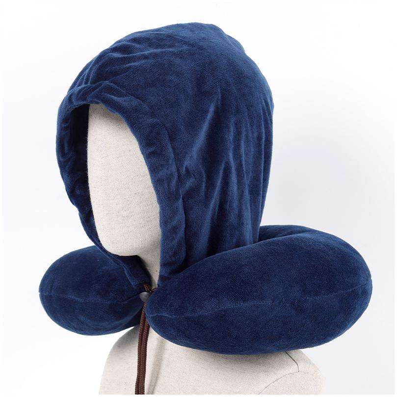 Cojin Viajero Para Cuello Con capota