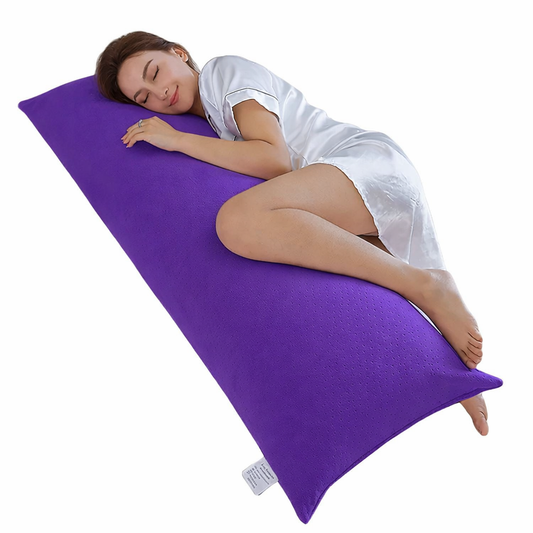 Almohada Corporal Peluche 150x50 cm Morado