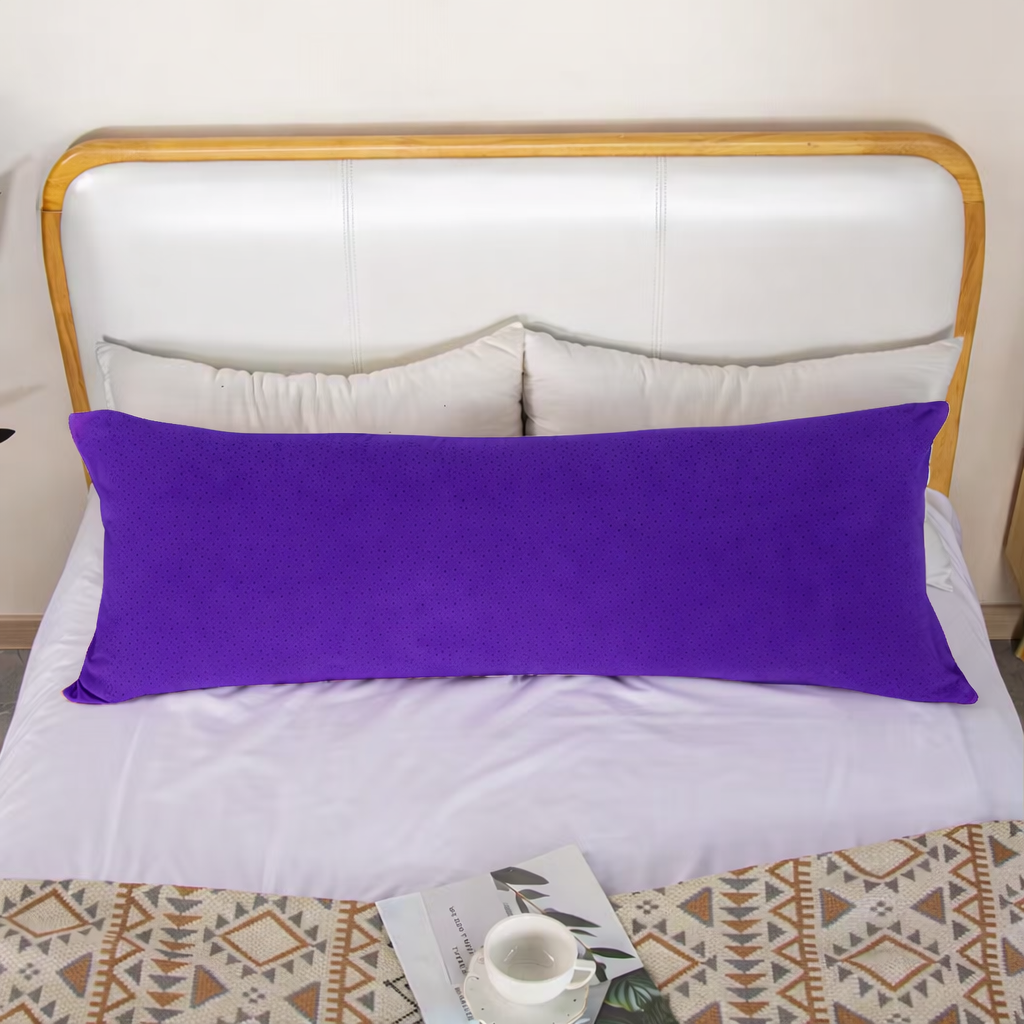 Almohada Corporal Peluche 150x50 cm Morado