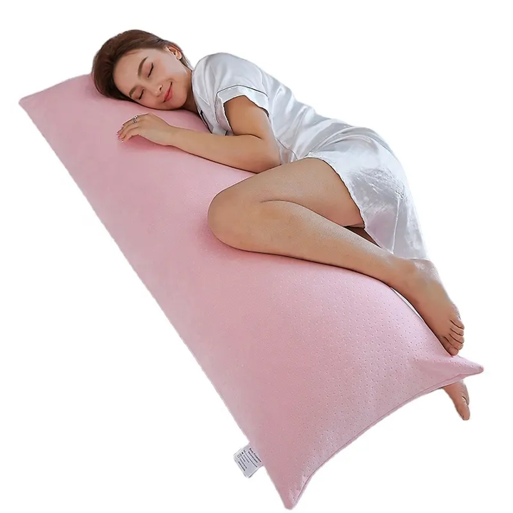 Almohada Corporal Peluche 150x50 cm Rosa