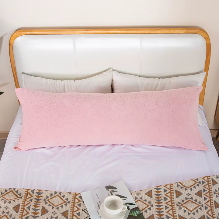 Almohada Corporal Peluche 150x50 cm Rosa